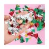 Confeti de Navidad de 3.5 onzas mesa de Navidad con