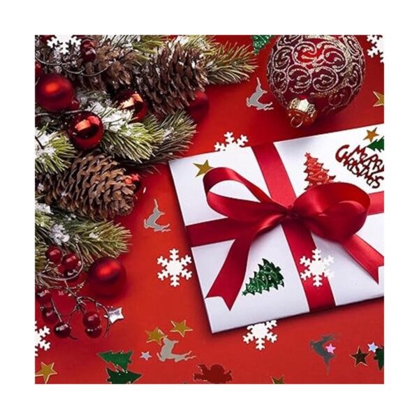 Confeti de Navidad de 3.5 onzas mesa de Navidad con