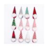 Juego de 3 adornos de Navidad de gnomos adornos de árbol