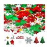 Confeti de Navidad de 3.5 onzas mesa de Navidad con