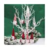 Juego de 3 adornos de Navidad de gnomos adornos de árbol