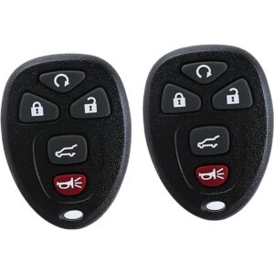 Llavero de control remoto de entrada sin llave para Chevy