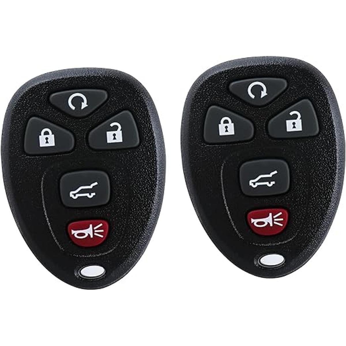 Llavero de control remoto de entrada sin llave para Chevy