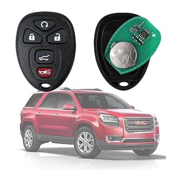 Llavero de control remoto de entrada sin llave para Chevy