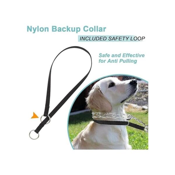 Cuello y clip de seguridad para collar de garras XL negro
