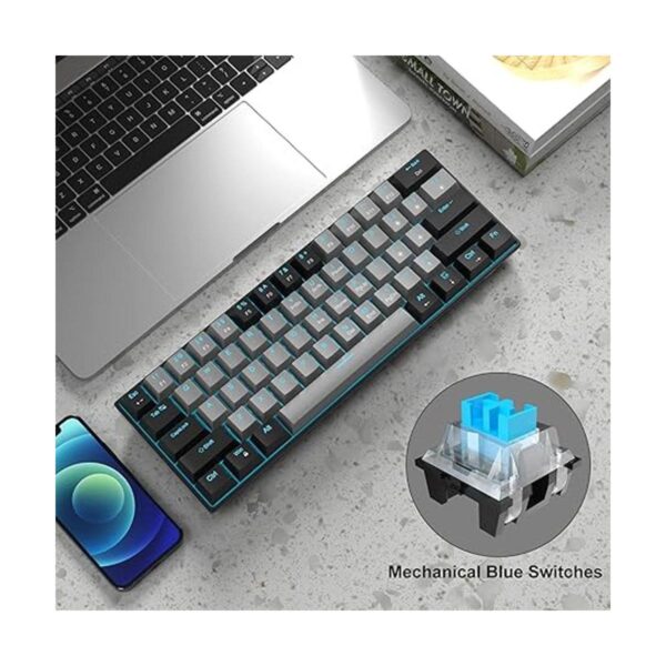 Teclado mecánico 60 MageGee para juegos con_2