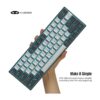 Teclado mecánico 60 MageGee para juegos con_5
