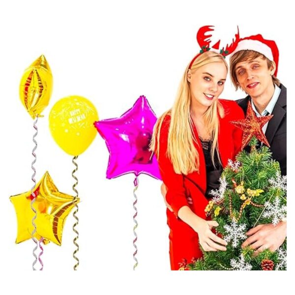Cinta rizadora paquete de 7 cintas rizadoras de globos