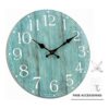 HYLANDA Reloj de pared de 10 pulgadas color verde_2