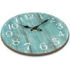 HYLANDA Reloj de pared de 10 pulgadas color verde_3