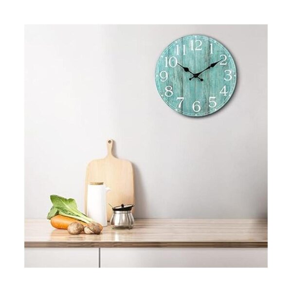 HYLANDA Reloj de pared de 10 pulgadas color verde_6