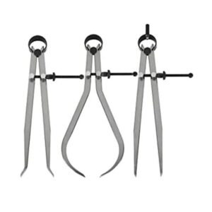 Juego de 3 pinzas de muelledivisores de 8.0 in juego de