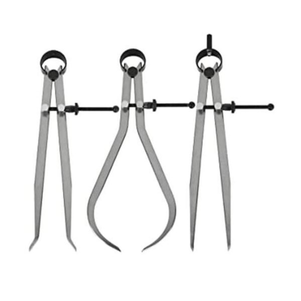 Juego de 3 pinzas de muelledivisores de 8.0 in juego de