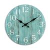 HYLANDA Reloj de pared de 10 pulgadas color verde_1