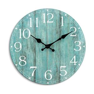 HYLANDA Reloj de pared de 10 pulgadas color verde_1