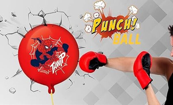 Marvel Avengers Globo de boxeo 6 paquetes con 12 bolas_4