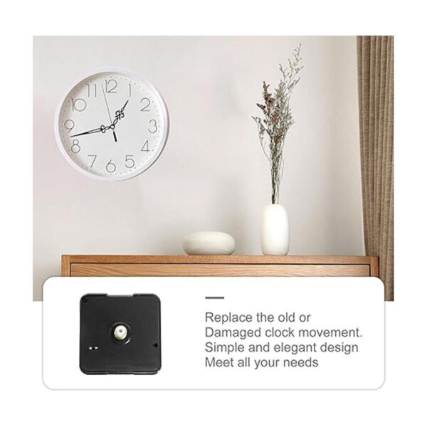 Angoily 10 Sets de cuarzo DIY reloj de pared mecanismo kit