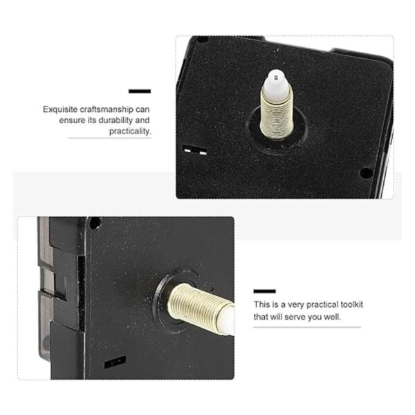 Angoily 10 Sets de cuarzo DIY reloj de pared mecanismo kit