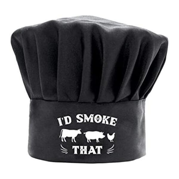 Funny Chef Hat Sombrero de cocina ajustable para hombres_1