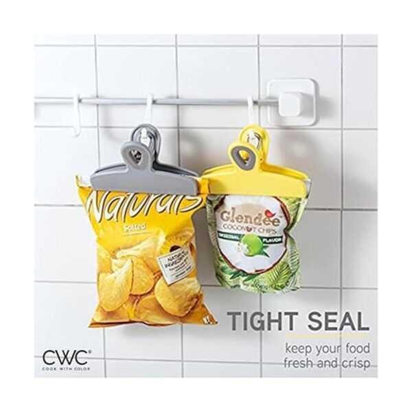 Cook with Color Juego de ocho clips grandes para bolsas de_2
