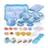 PREWORLD Juego de fiesta de té para niñas pequeñas 46_3