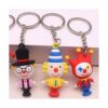NUOBESTY Llaveros con forma de payaso llaveros hechos a_3