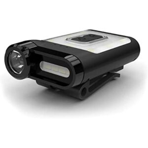 Claymore Capon 65A Faro negro luz LED ClipOn y luz de_1