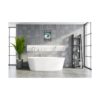 Letrero divertido de estaño para decoración de baño_3