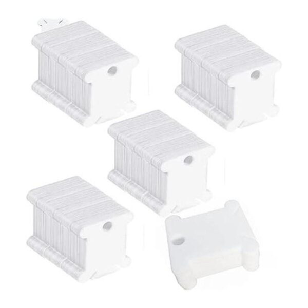 Fokanlo 700 bobinas de hilo de plástico para hilo de