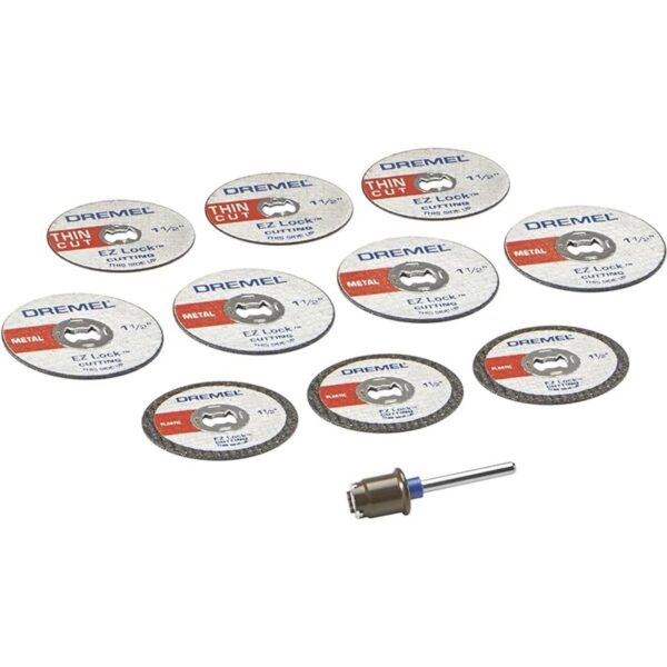Dremel EZ72801 EZ Lock Juego de accesorios de discos de_1