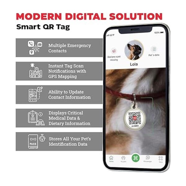 Collar de cuero para perro con diseño de la NASA collares