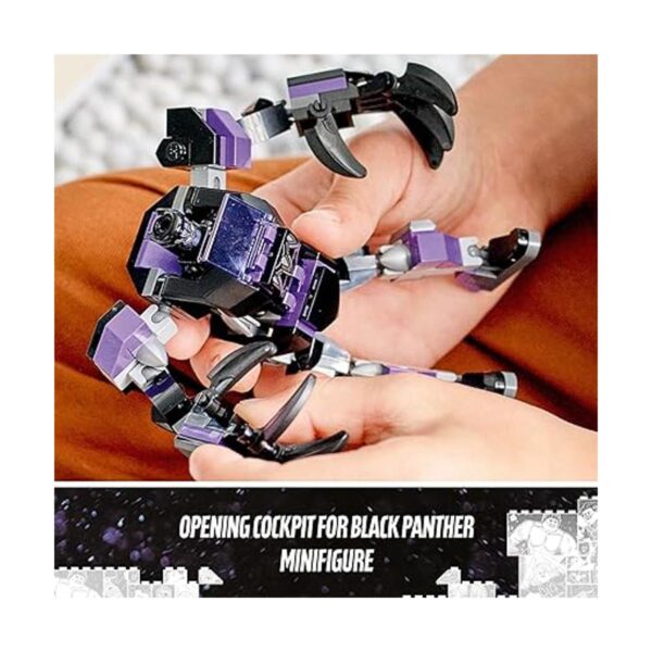 LEGO Marvel Black Panther Mech Armor 76204 Kit de_4