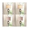 LuxSight Collection Lámpara de pie de farol con luz_3