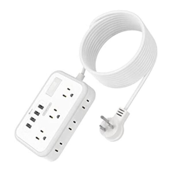 NTONPOWER Cable de extensión de 15 pies regleta de_1