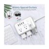 NTONPOWER Cable de extensión de 15 pies regleta de_4