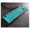 GunMjo Teclado Crystal Pudding para teclado de juegos con