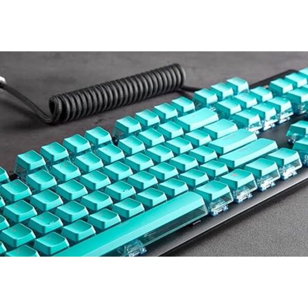 GunMjo Teclado Crystal Pudding para teclado de juegos con