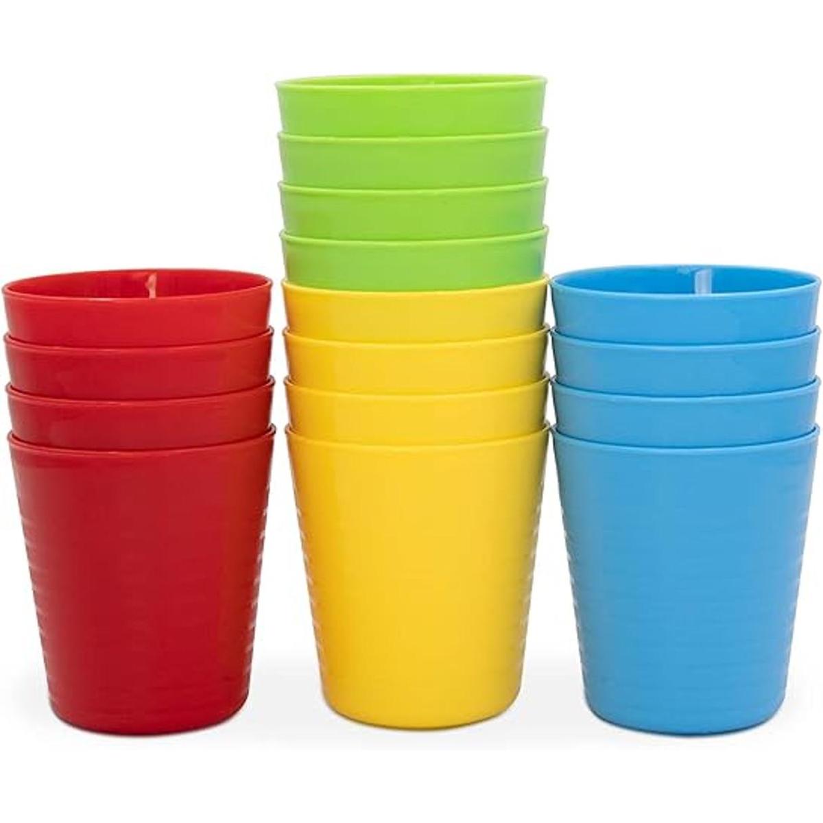 Juego de 16 tazas de cocina para niños juego de vasos de