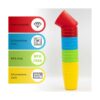 Juego de 16 tazas de cocina para niños juego de vasos de