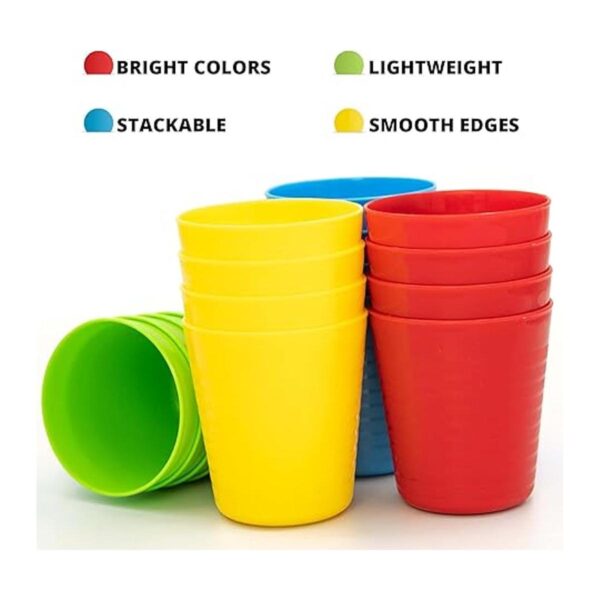 Juego de 16 tazas de cocina para niños juego de vasos de