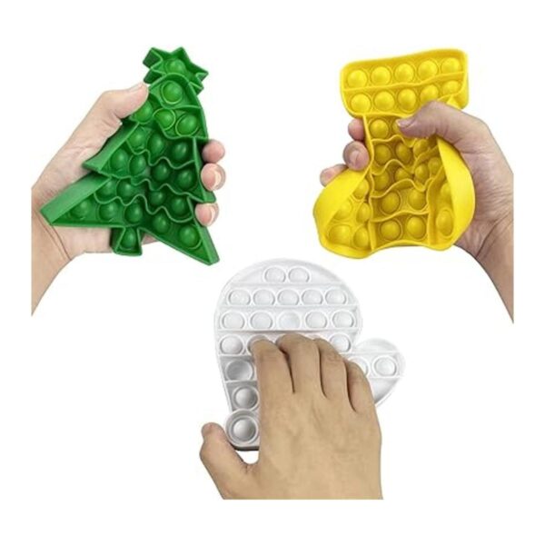 JoFAN Paquete de 4 juguetes de Navidad para niños y niñas_2