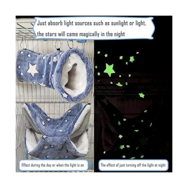 Noctilucent Hamaca luminosa con forma de conejillo de_3