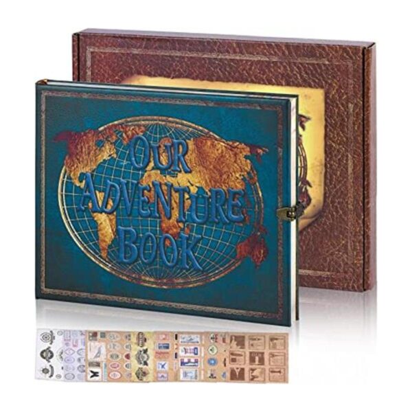 Libro de aventuras álbum de fotos diario de viaje con_1