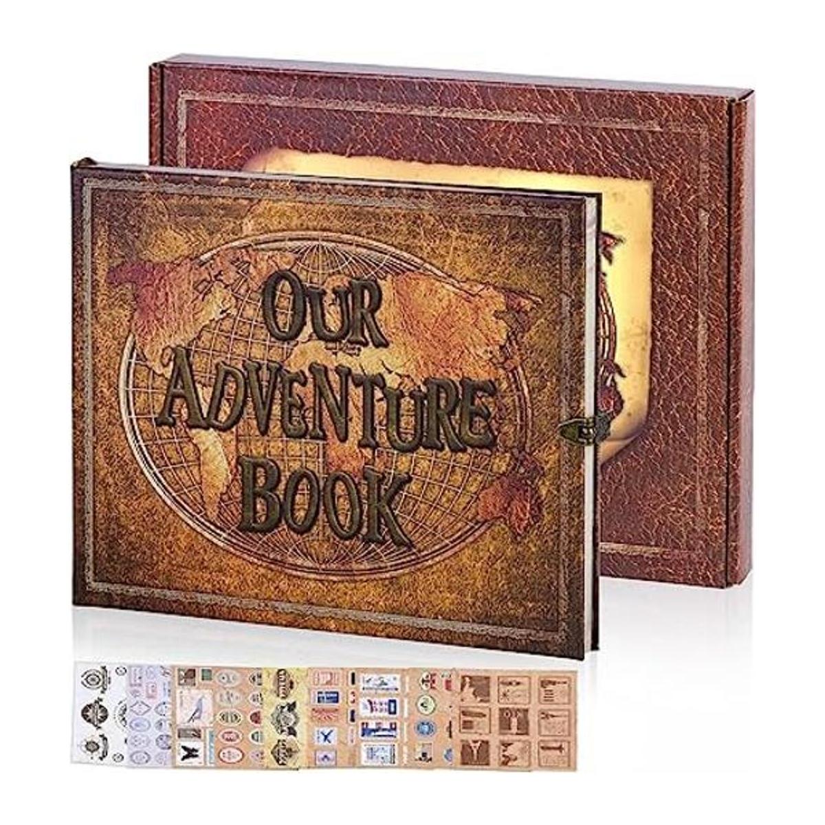 Libro de aventuras libro de fotos diario de viaje con