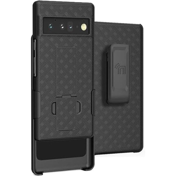 Funda con clip para Google Pixel 6 Pro Nakedcellphone_1