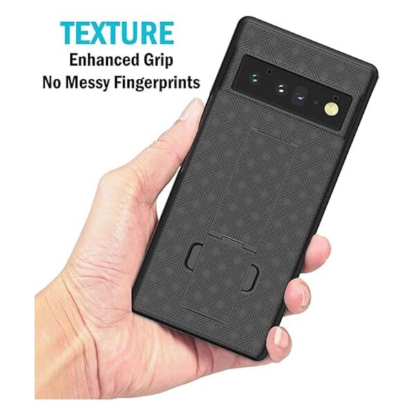 Funda con clip para Google Pixel 6 Pro Nakedcellphone_5