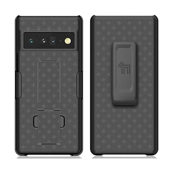 Funda con clip para Google Pixel 6 Pro Nakedcellphone_2