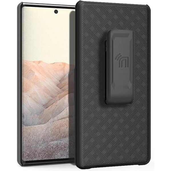 Funda con clip para Google Pixel 6 Pro Nakedcellphone_3