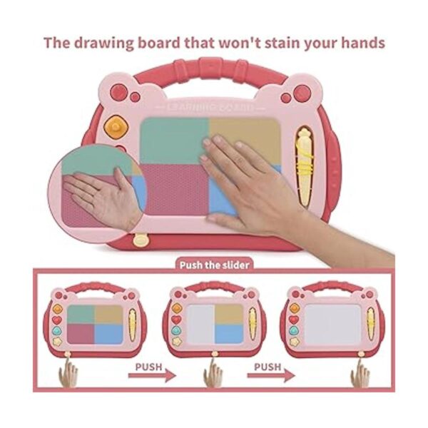 HCFJEH Tablero de dibujo magnético juguete de tablero de_5