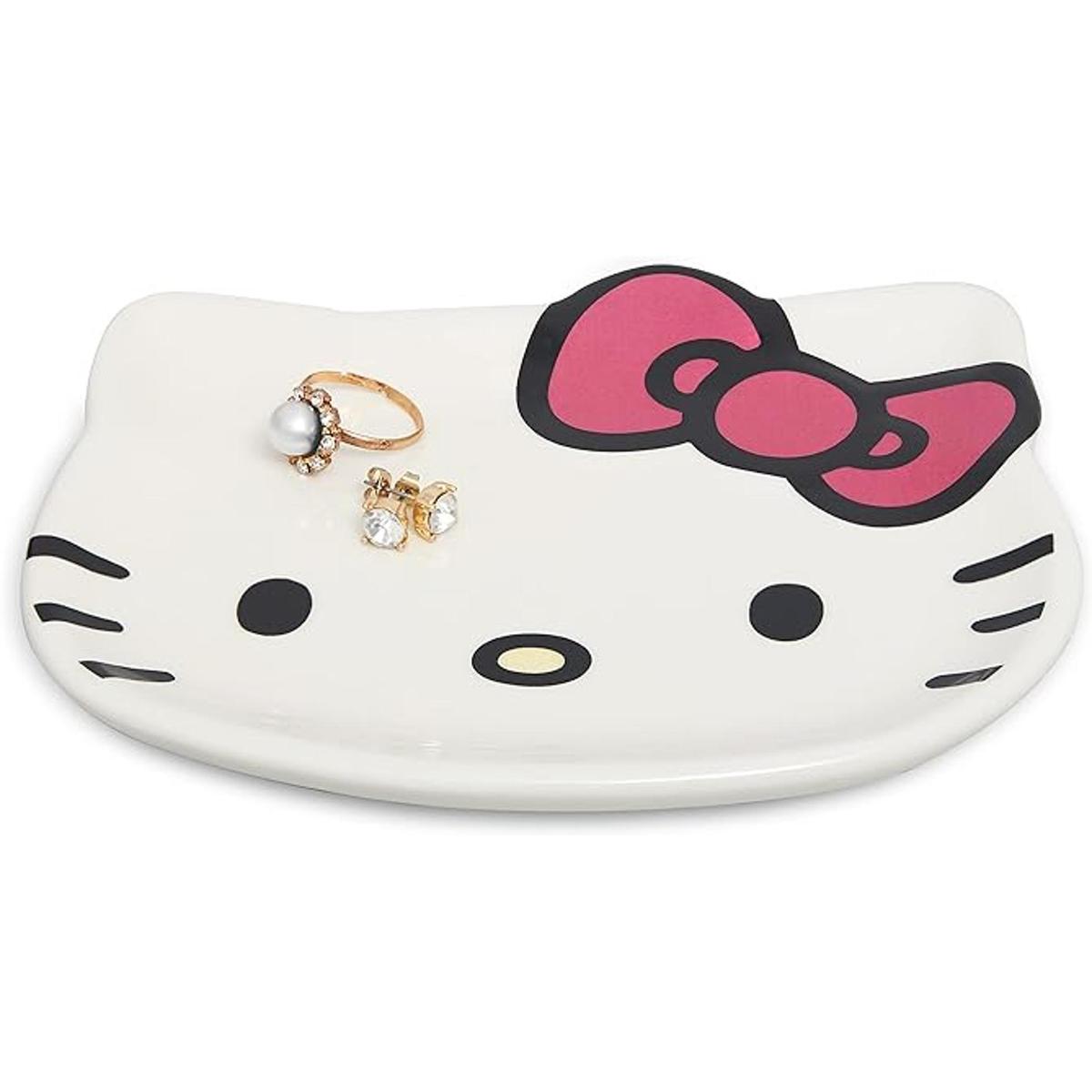 Hello Kitty Soporte de baratija para aros Plato de